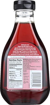 Wholesome Sweeteners Blue Agave Raw 6x 23.5 Oz