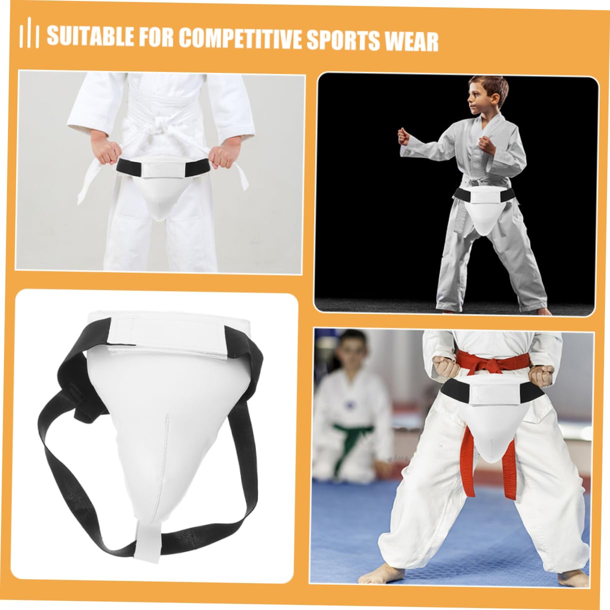 Protector De Entrepierna Coquilla De Boxeo para Hombres Protección Inguinal Equipo De Protección para Boxeo para Entrenamiento De Artes Marciales