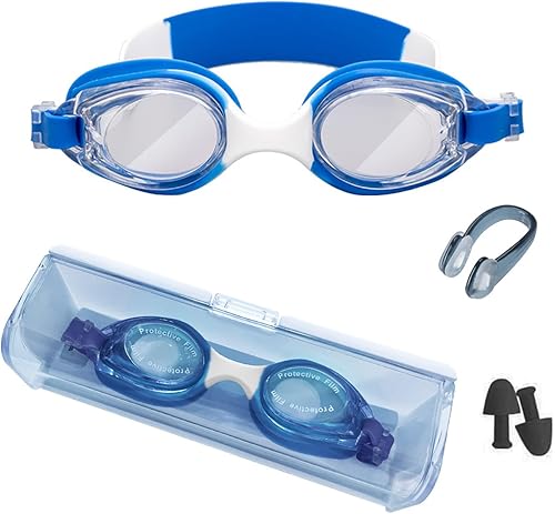 Kids Swimming Goggles High-definition Anti-fog,Anti-ultraviolet, Swim Glasses With Full Protection For Kids Age 3-15