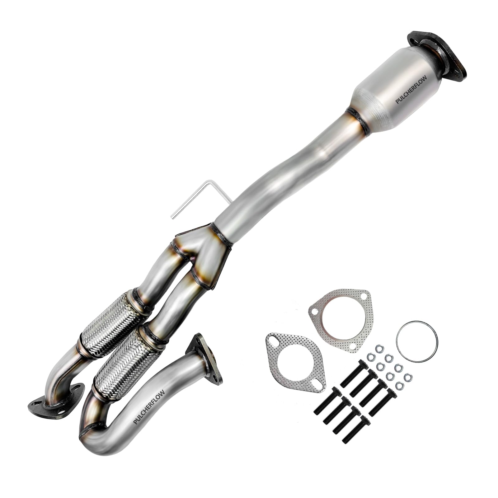 Rear Catalytic Converter Compatible with 2009 2010 2011 2012 2013 2014 Nissan Maxima 3.5L V6 Catalytic Convertor High Performance (EPA Compliant)