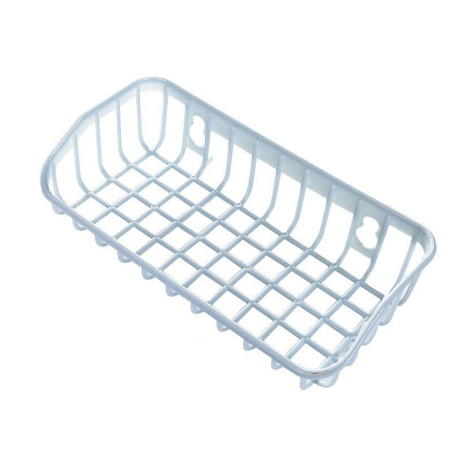 Soap Drainer Shelf Basket, Suction Cup Hang Dish Sponge Holder Drain Rack Multicolor(Light Green)