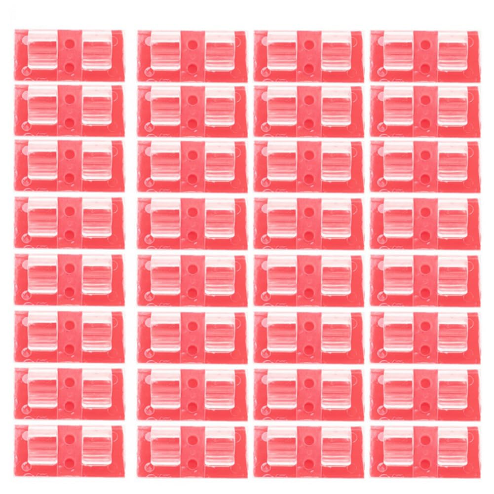 Tuidzljd 60 Pcs Hooks for Outdoor String Lights Clips, Waterproof UV- Clips Clips