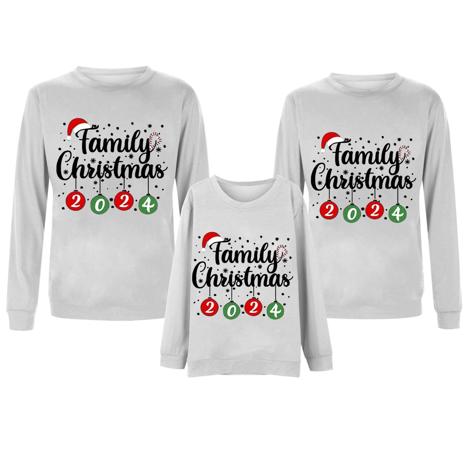 Maglione Natalizio A Maniche 3/4 Per Donna, Felpa Invernale Con Girocollo E Bottoni Decorativi, Autunno Inverno
