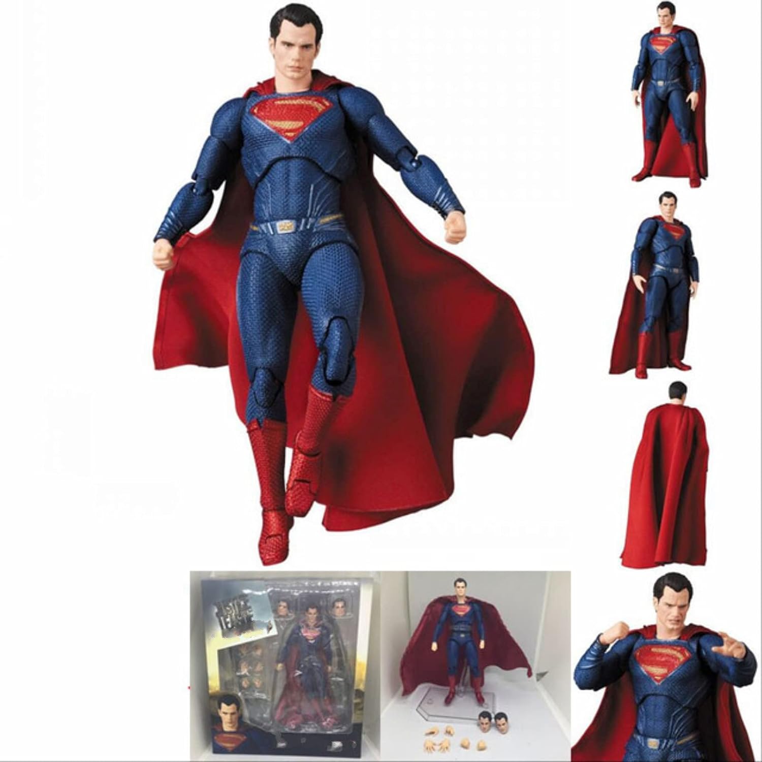 QWYU Figura Cyborg Flash Wonder Bruce Wayne Aquaman Figura de Acción Modelo Colección Juguete Regalo Superman