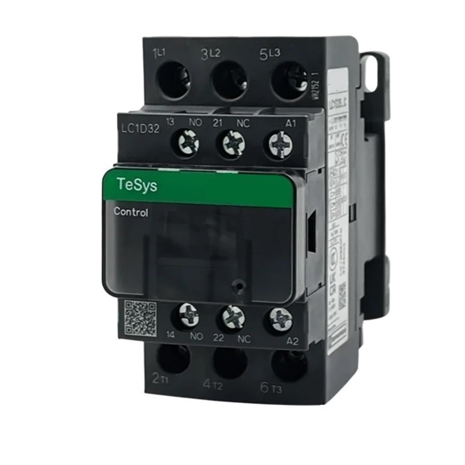 Contactor De CA Negro 3P LC1D09 LC1D12 LC1D18 LC1D25 LC1D32 LC1D38 B7C F7C Q7C M7C 24V 110V 220V 380V(LC1D18,380 V)