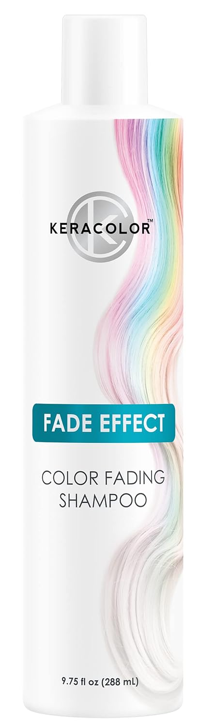 Keracolor Fade Effect Color Fading Shampoo, Gently Reduces Semi-Permanent Hair Color Intensity, 9.75 Fl Oz Keracolor Fade Effect Color Fading Shampoo, Gently Reduces Semi-Permanent Hair Color Intensity, 9.75 Fl Oz