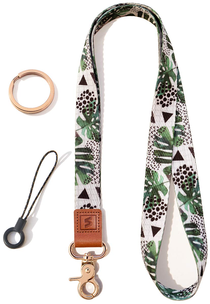 SENLLY Neck Lanyard Strap for Keys, Original Pattern Design ID Badge and Keychain Holder