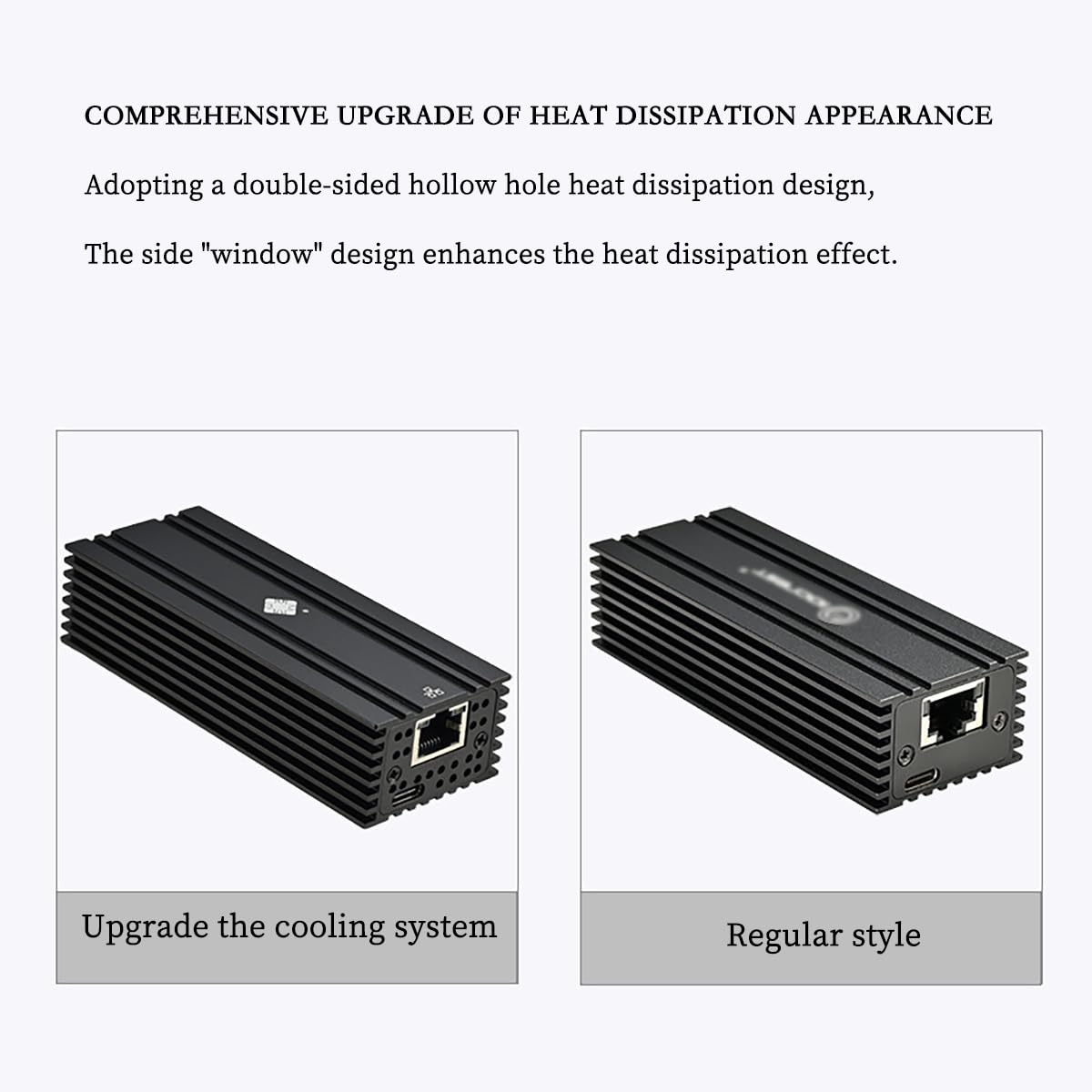 I0-HTB1131-GLAN Carte Réseau USB 4 vers 10G RJ45 Adaptateur Ethernet avec un Port Compatible avec Thunderbolt 3 4 5