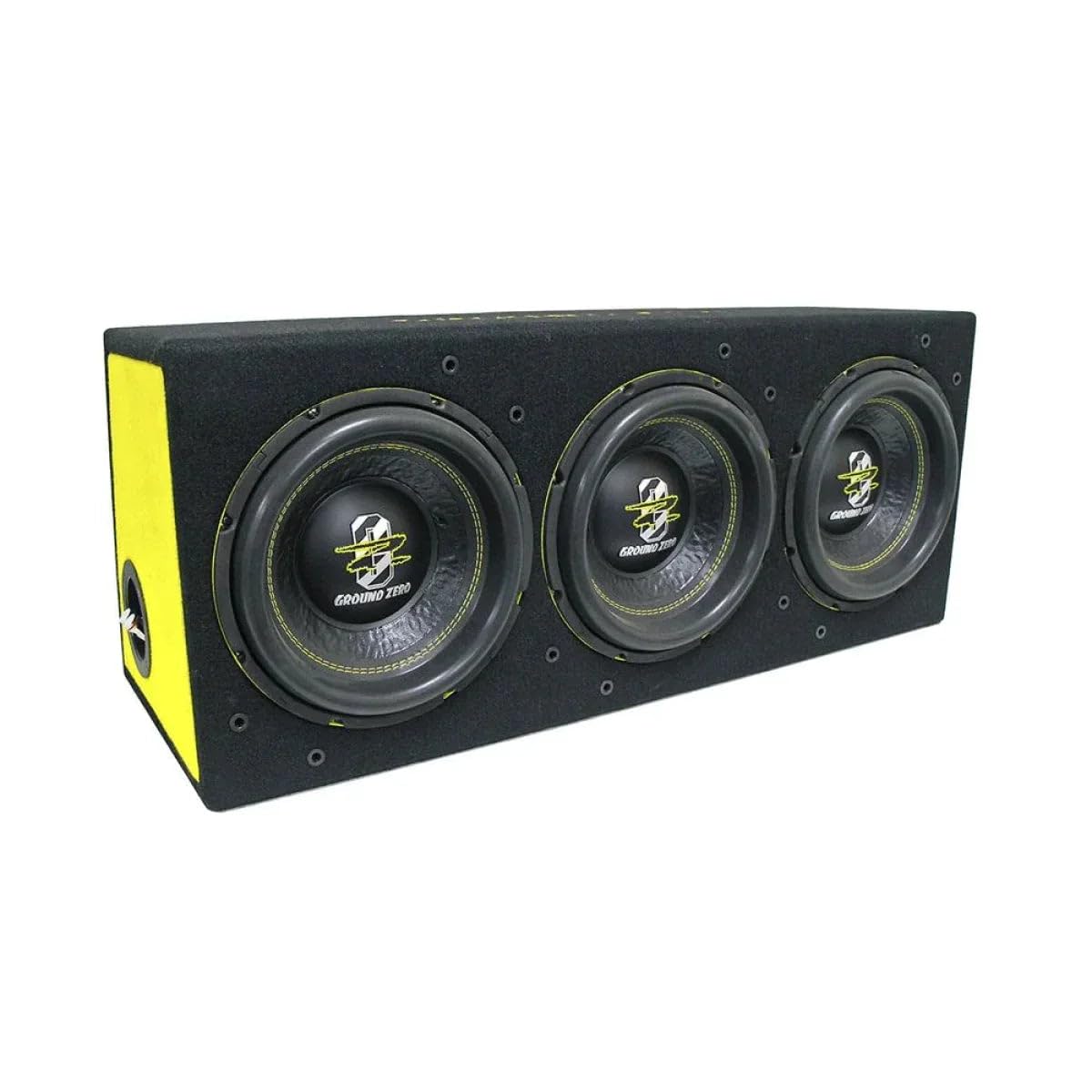 Subwoofer GROUND ZERO GZIB 3.2500SPL 2100 watt SPL cassa box triplo 25 sub auto
