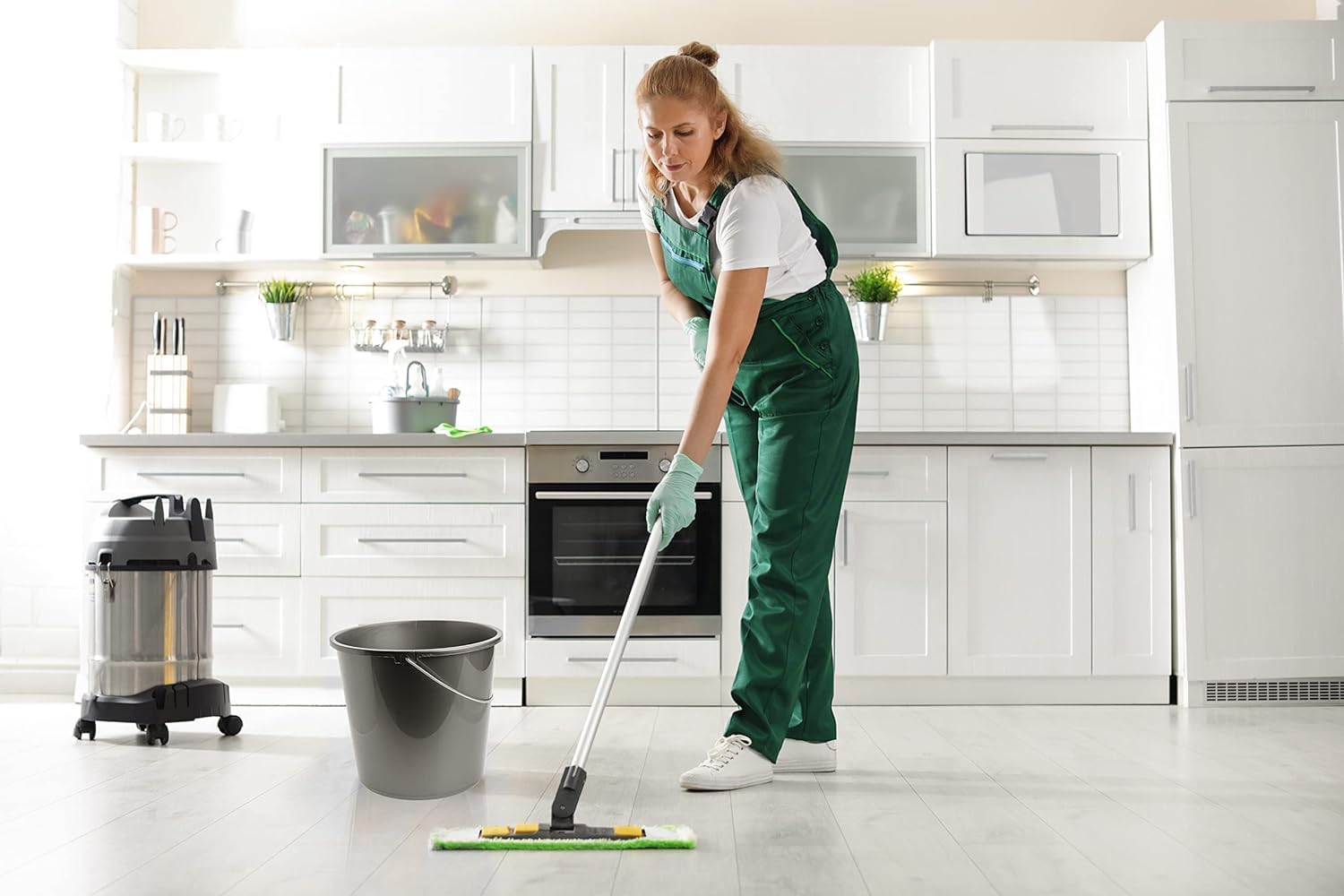 Set 4 Secchi Da 10L Con Manico Metallico - Scala Di Misurazione Senza BPA - Foto 8