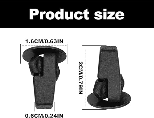 Miniatura 2 de 25 piezas de repuesto para tornillos de revestimiento de guardabarros compatibles con Toyota Tacoma Tundra, clips de cubierta de parachoques, retén