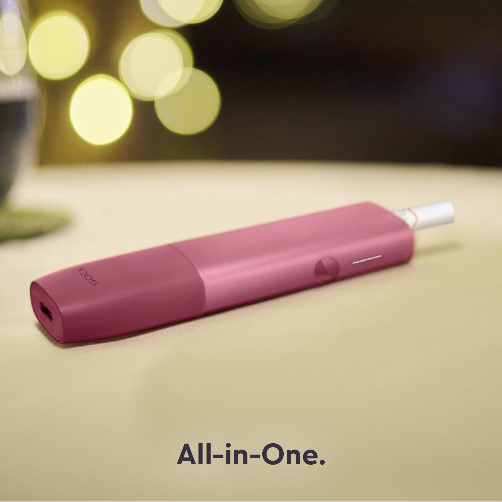 IQOS ILUMA ONE Kit Sunset Red - Tabakerhitzer (in 5 Farben) - für TEREA Tabaksticks - unsere beste Alternative zur Zigarette