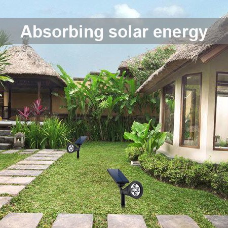 Falove Solar Spot Lights Outdoor Waterproof For Flag thumb #8