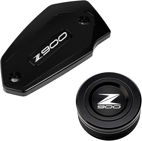 Oil Cap For KAWASAKI Z900 2021 2022 Z 900 2017-2020 Accessories Motorcycle CNC Rear Front Brake Fluid Reservoir Cover  Color  Black