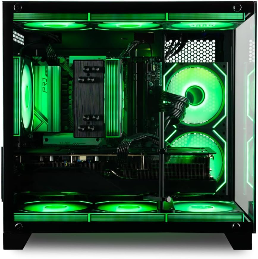 61cq7vJ6bML._AC_SL1000_ Panorama Gaming Desktop PC (NVD RTX 5060Ti, AMD Ryzen 7 5700X Processor, 32GB DDR4 RAM, 2TB NVMe M.2 SSD, WiFi 6E + BT, HDMI + DP, KB&M, Windows 11 Pro Best 2025 RGB Prebuilt Tower Computer for Gamers