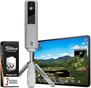 Rapsodo - MLM2PRO Golf Launch Monitor, Simulators for Home & Training, Mobile Launch Monitor for Golf Swing Analysis, Measures Spin Rate & Axis, Tracker & Swing Analyzer, Indoor Outdoor Use