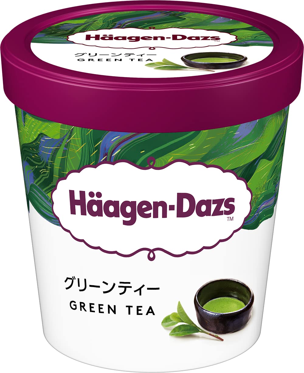 Amazon.co.jp: ハーゲンダッツ パイント グリーンティー 473ml×8箱