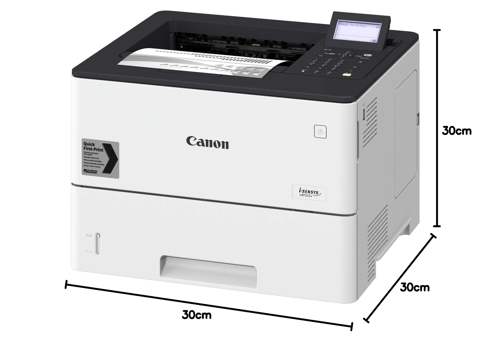 Canon LBP325x - Impresora láser Monocromo i-Sensys, Blanco
