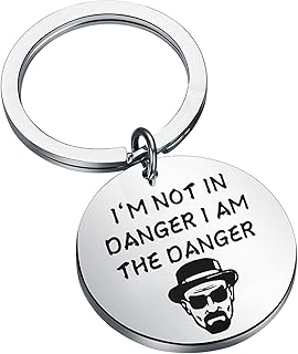 BLEOUK Crime TV Inspired Gift Breaking Gift Bad Gift TV Show Fans Gift Chemistry Teacher Gifts (i am the danger)