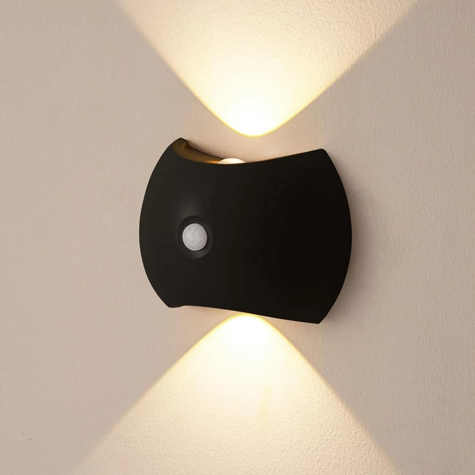 Luz Del Sensor De Movimiento Con Batería Recargable, 1200 Mah Mordern Control Táctil Atenuable 3 Niveles De Brillo De Pared, Para Sala De Estar Dormitorios Pasillos
