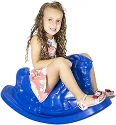 Gangorra Infântil Cavalinho Azul