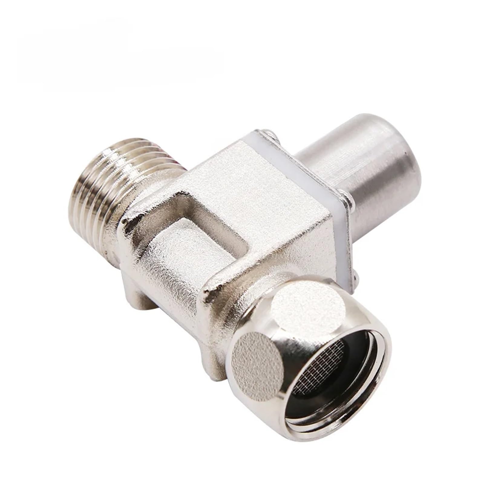 Llave de Paso Agua Válvula solenoide biestable de pulso, válvula agua potable, descarga inteligente 4 tubos(Waterproof wire)