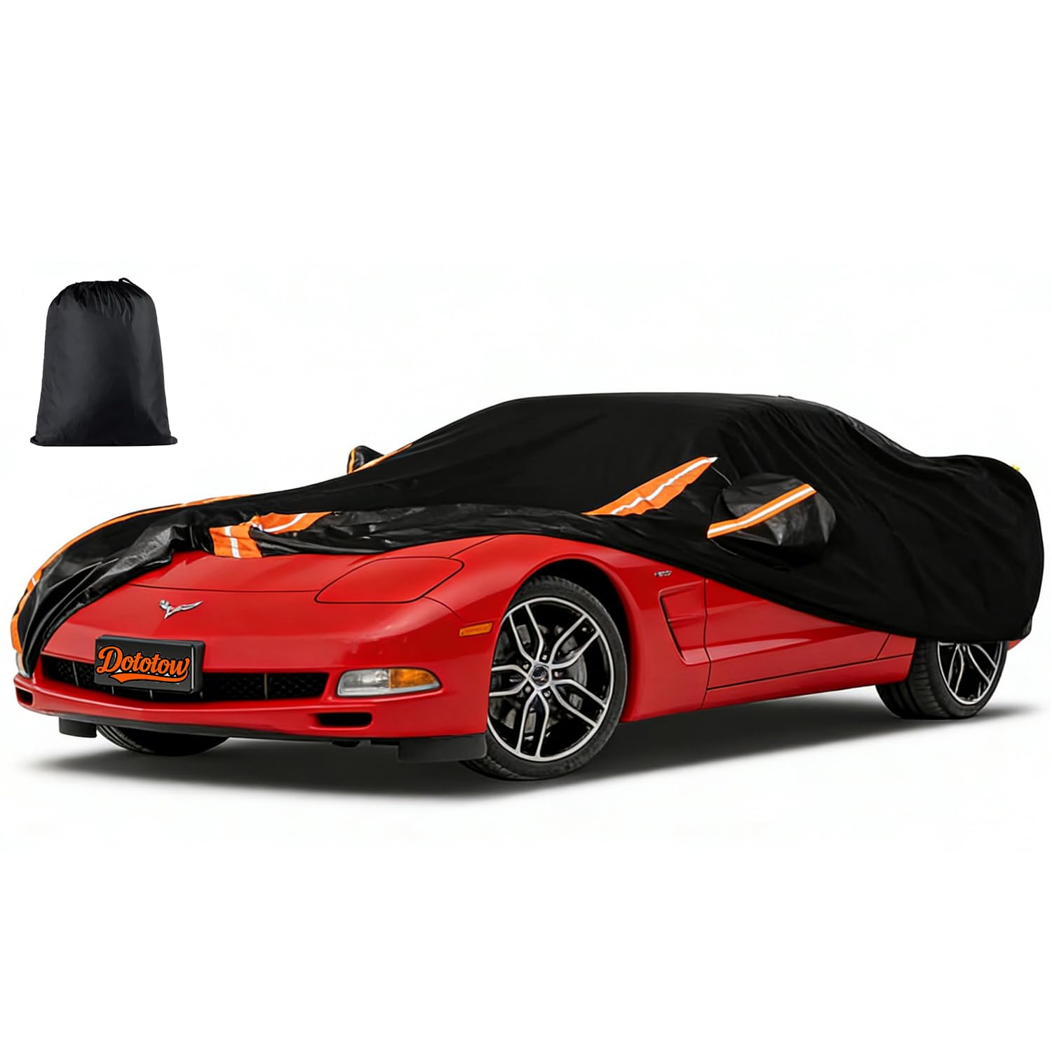 8 Layer Car Cover for Chevrolet Corvette C4 C5 1980–2004