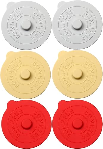HomeSoGood 6 tapas universales de silicona de grado alimenticio, reutilizables, para taza de té, café, bebidas calientes y frías, cubierta flexible