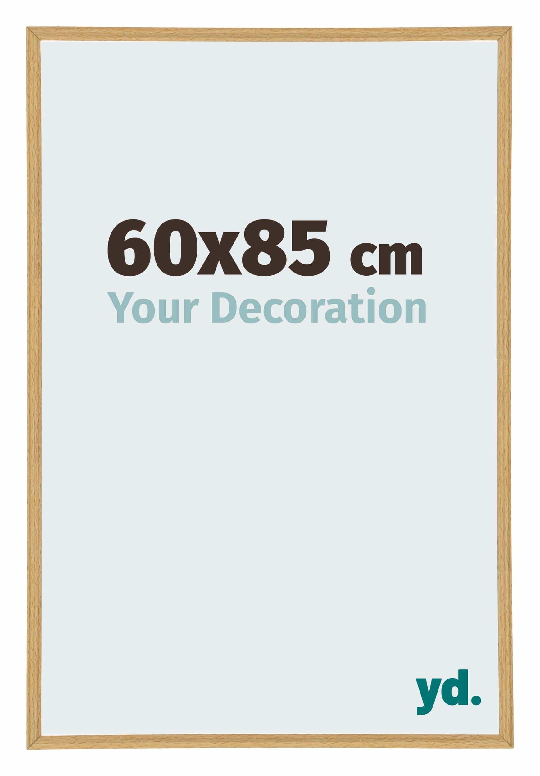 Your Decoration - Picture Frame 60x85 cm - Beech Light - Decorative Wall Frame in Plastic with Antireflection - Frame 60x85 - Annecy โ image 1