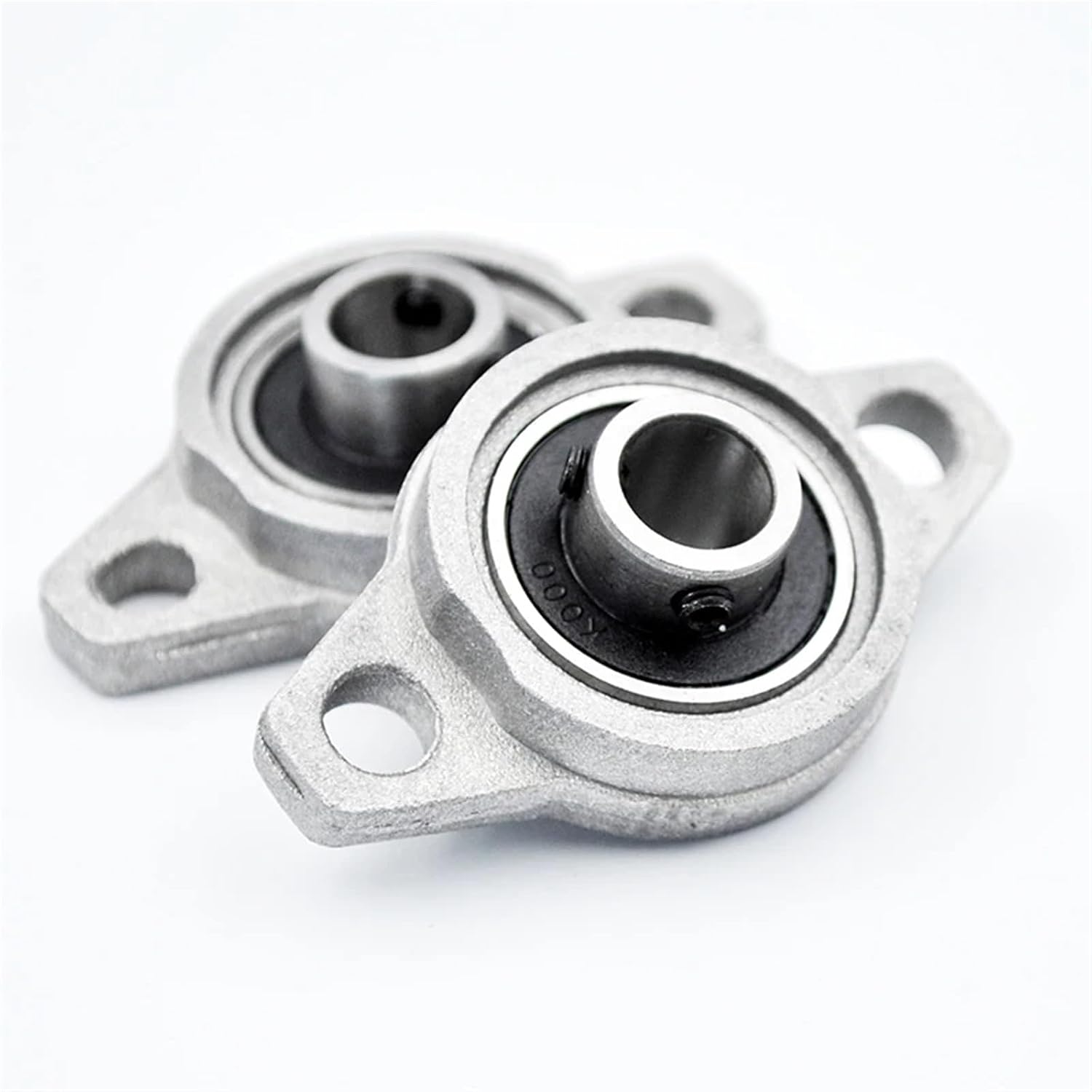 2/10PCS KFL000 Pillow Block Rhombic Bearing ZINC Alloy Insert Linear Bearing Shaft Vertical Bearings(2Pcs)