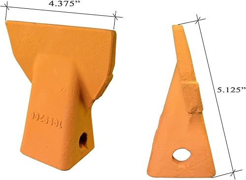 Miniatura 2 de 2 - Cat J200 Style Retroexcavadora Cuchara Flare Dientes con pasadores y retenedores - 109-9200