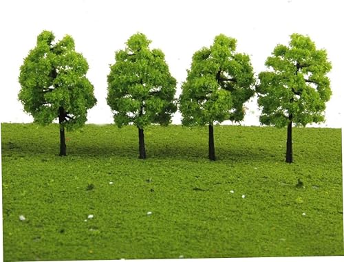 Miniatura 3 de 20 piezas 1:100 modelos de árboles artificiales, mini modelo, luz de planta en miniatura, decoración de paisajes, modelo de construcción, artesanía