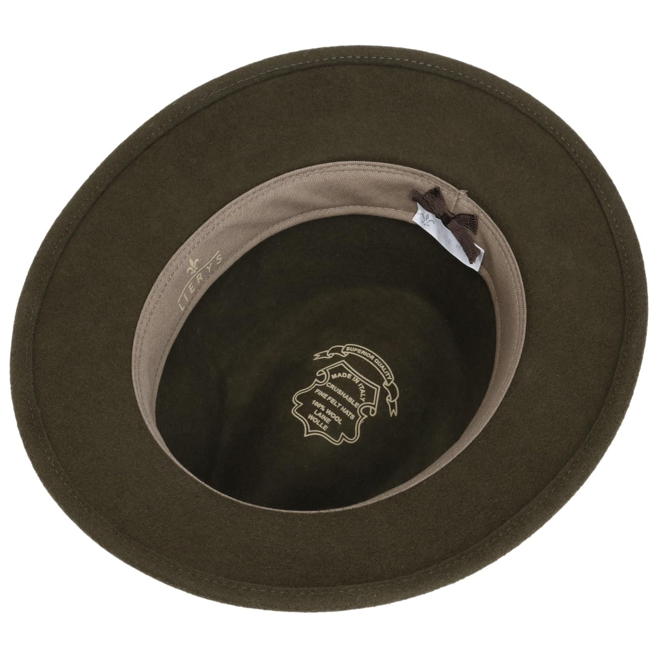 LIERYS Cappello da Caccia in Feltro di Lana Prodotto in Italia Unisex Tutto l Anno
