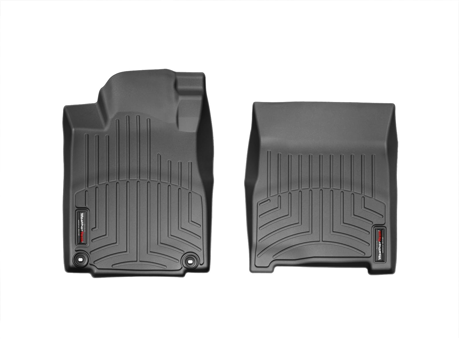 WeatherTech Custom Fit FloorLiners for Honda CR-V - 1st Row (444021), Black