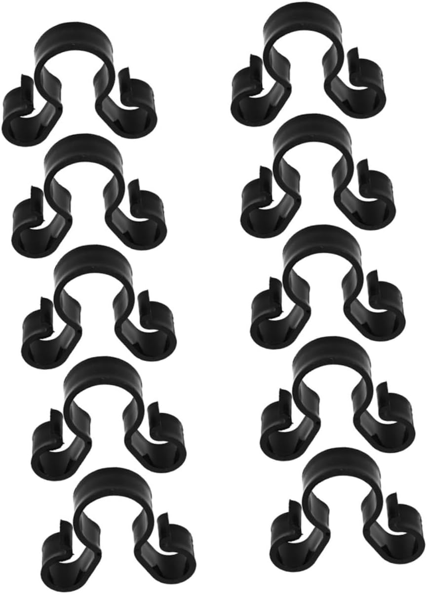 Wine Bottle Safety Clips 10pcs Plastic Dual Hole Hands Protection
