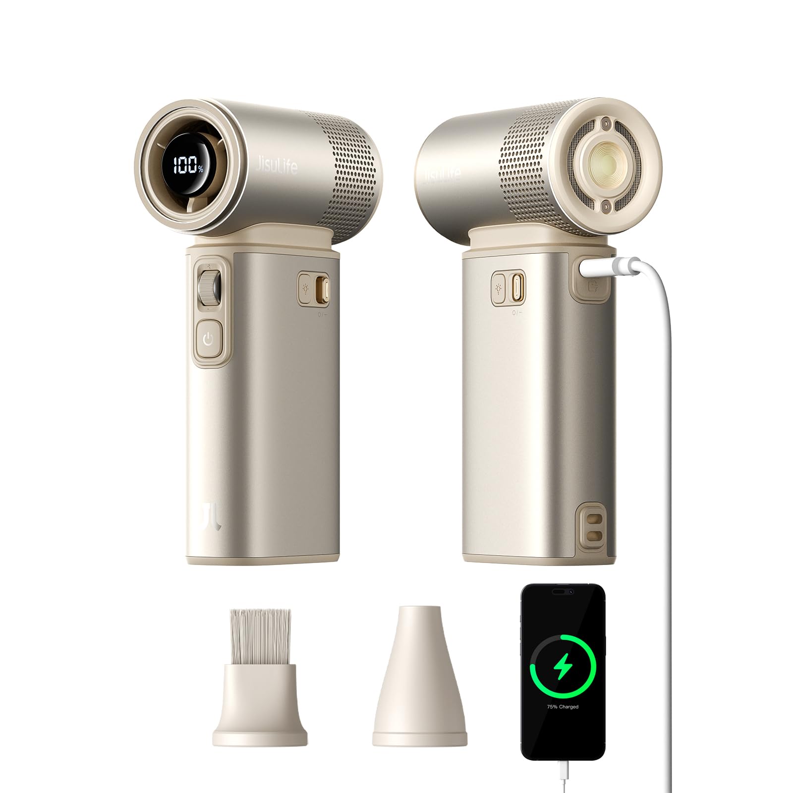 JISULIFE ハンディファン 製品型番　Handheldfan Ultra2 JISULIFE Portable Handheld Fan Ultra2, 9000mAh Max 25 Hrs, 5