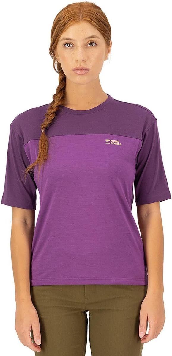 Merino Bike Jersey - Short Sleeve Diversion by Mons Royale