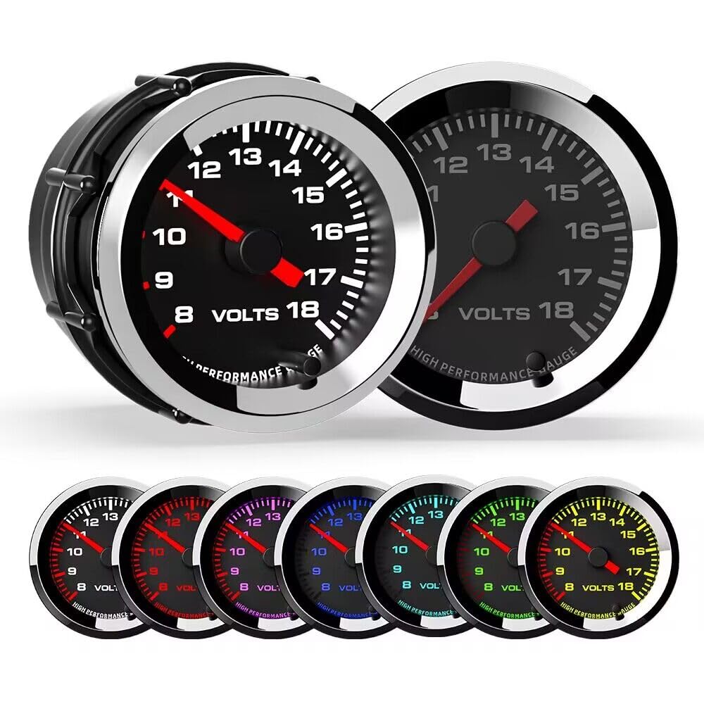 2'' 52mm with Sensor Car Meter (Voltage)-image-48