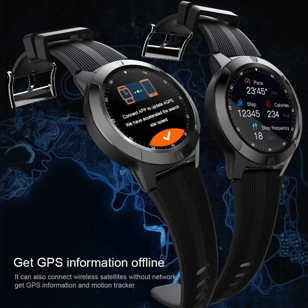 Sport Smart Watch Bluetooth Fitness Orologio da Polso con cardiofrequenzimetro/Monitor del Sonno Contapassi Impermeabile Cronometro Calorie Messaggio Avviso di Chiamata per Android iOS