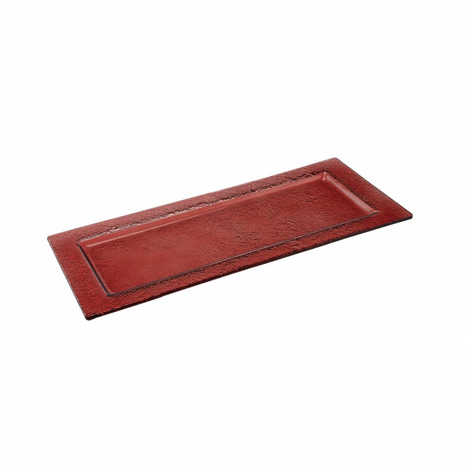 TISHITA Présentoir à Plusieurs Niveaux Léger | Rectangulaire, Présentoir , Robuste, pr , Traiteurs , L , Rouge