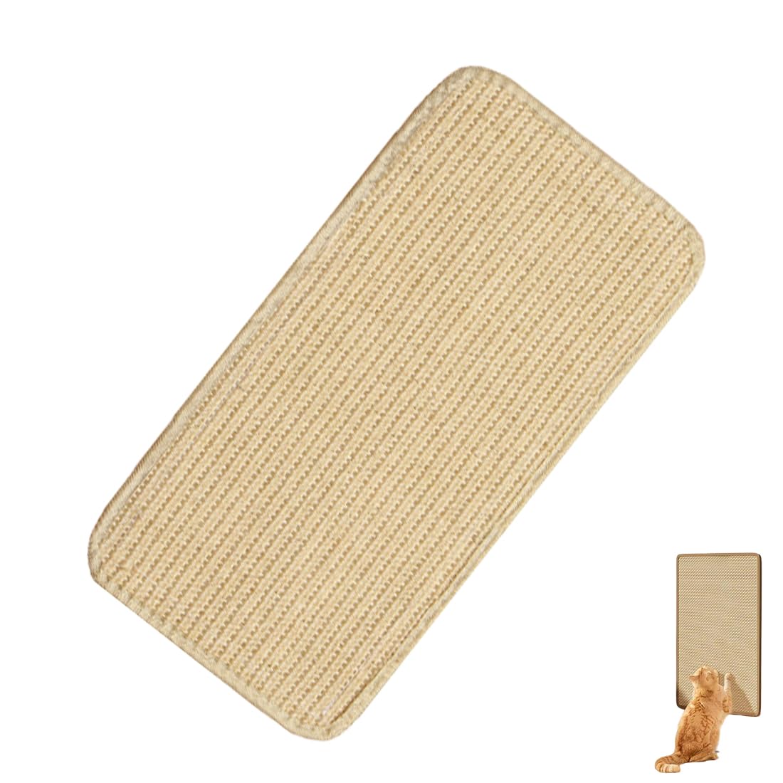 1 Tapis à Griffer pour Lapins, Entretien Naturel des Griffes et Dents, Tapis pour Cage à Lapin, Jouet à Mâcher pour Lapins, Litière pour Cage à Mordre, Dormir et Nicher