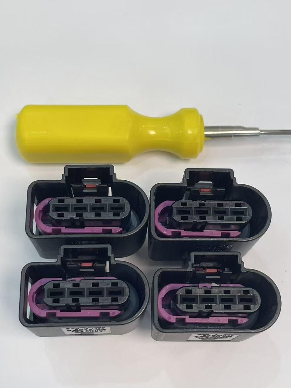 4Pcs Ignition Coil Plug Connector 8K0971994 Fits for VW for Audi