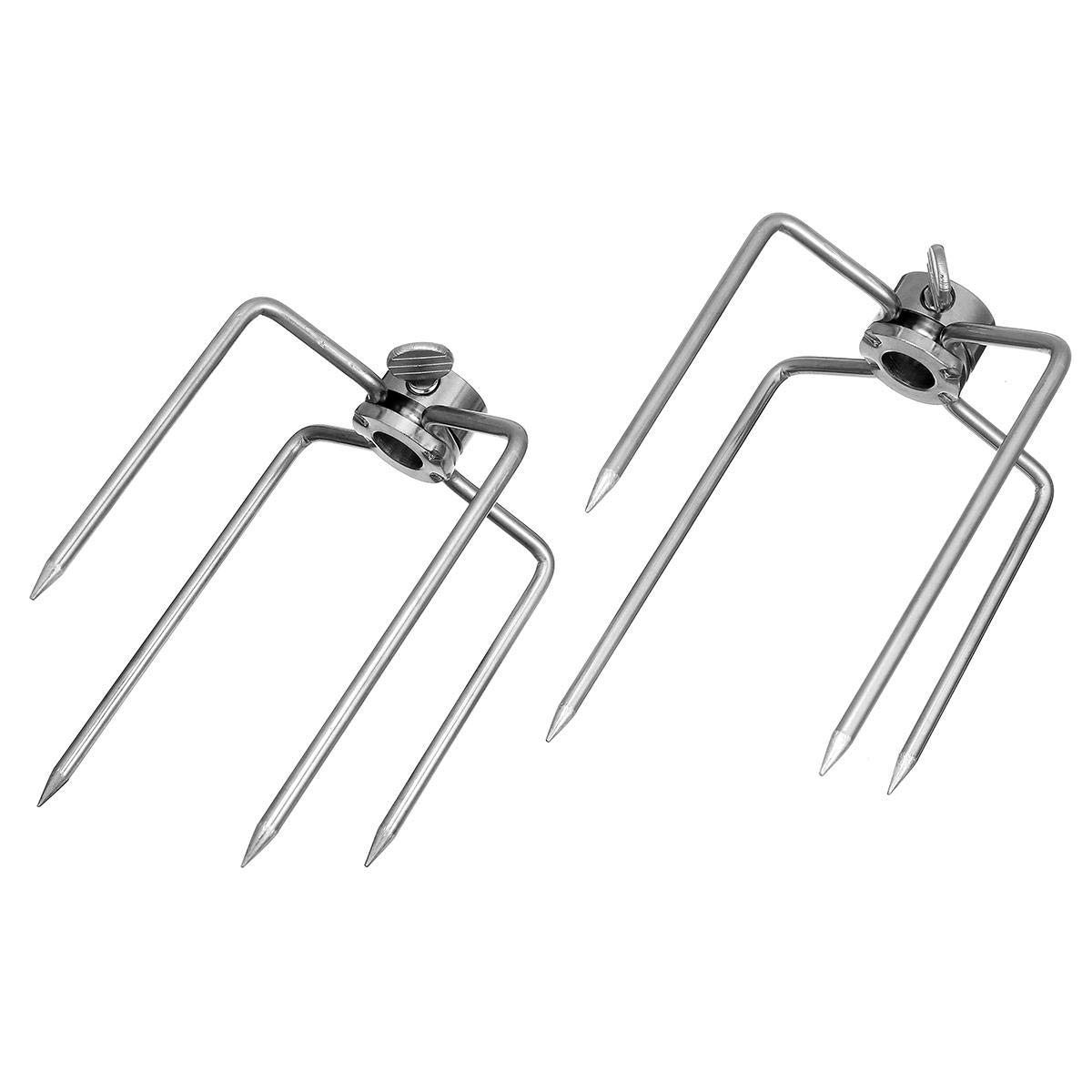 KingLan Accessori per Barbecue Girarrosto per Barbecue