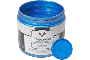 Colorantic | Ultra-Fresh Chalk Finish - Blue Metallic - 8 oz