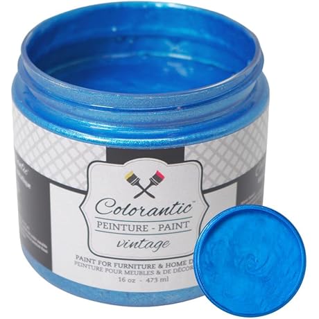 Colorantic | Ultra-Fresh Chalk Finish - Blue Metallic - 8 oz