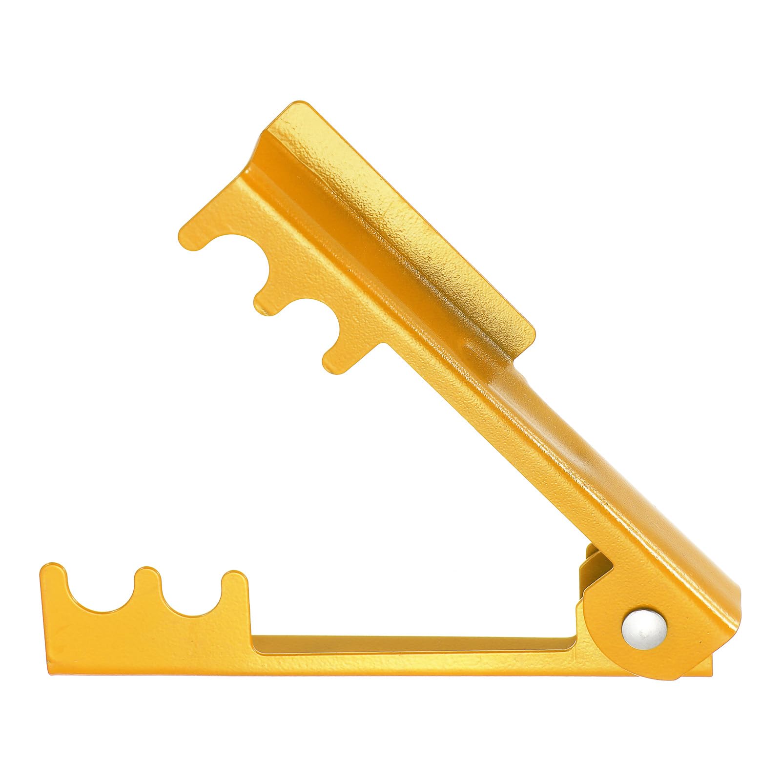 Generic Rose Thorn Stripper Tool 5.5" Metal Flower Thorn Leaf Remover Flower Stem and Leaf Stripping for Gardening Home Florist Arrangement, Yellow