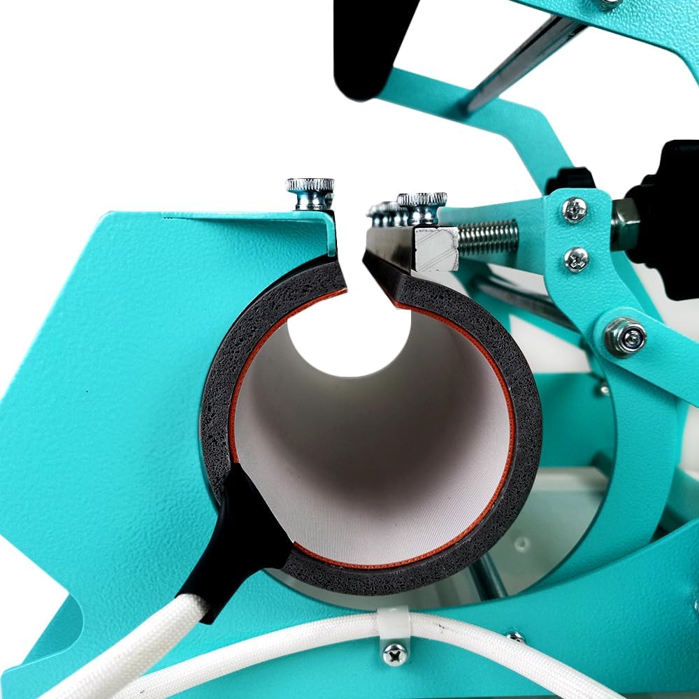 Swing Design 20oz & 30oz Tumbler Heat Press - Turquoise