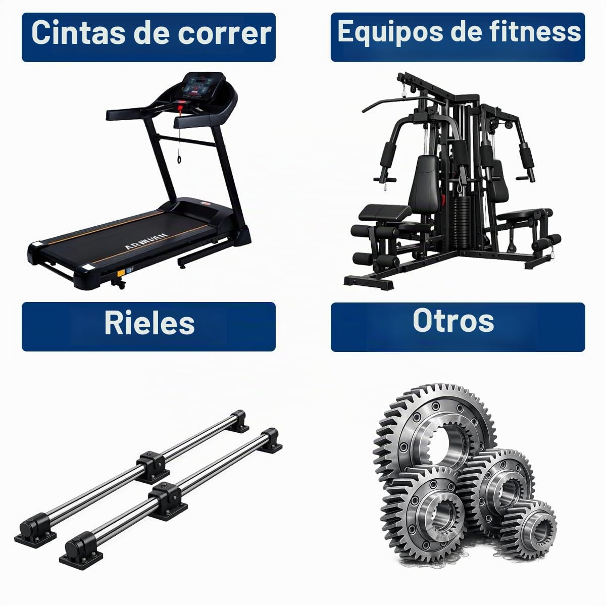 1000 ml de aceite de silicona – puro 100% – para cintas de correr – Lubricante para cinta de correr, bicicleta elíptica, bicicleta de spinning y equipos de fitness – Aceite lubricante 200 cst con