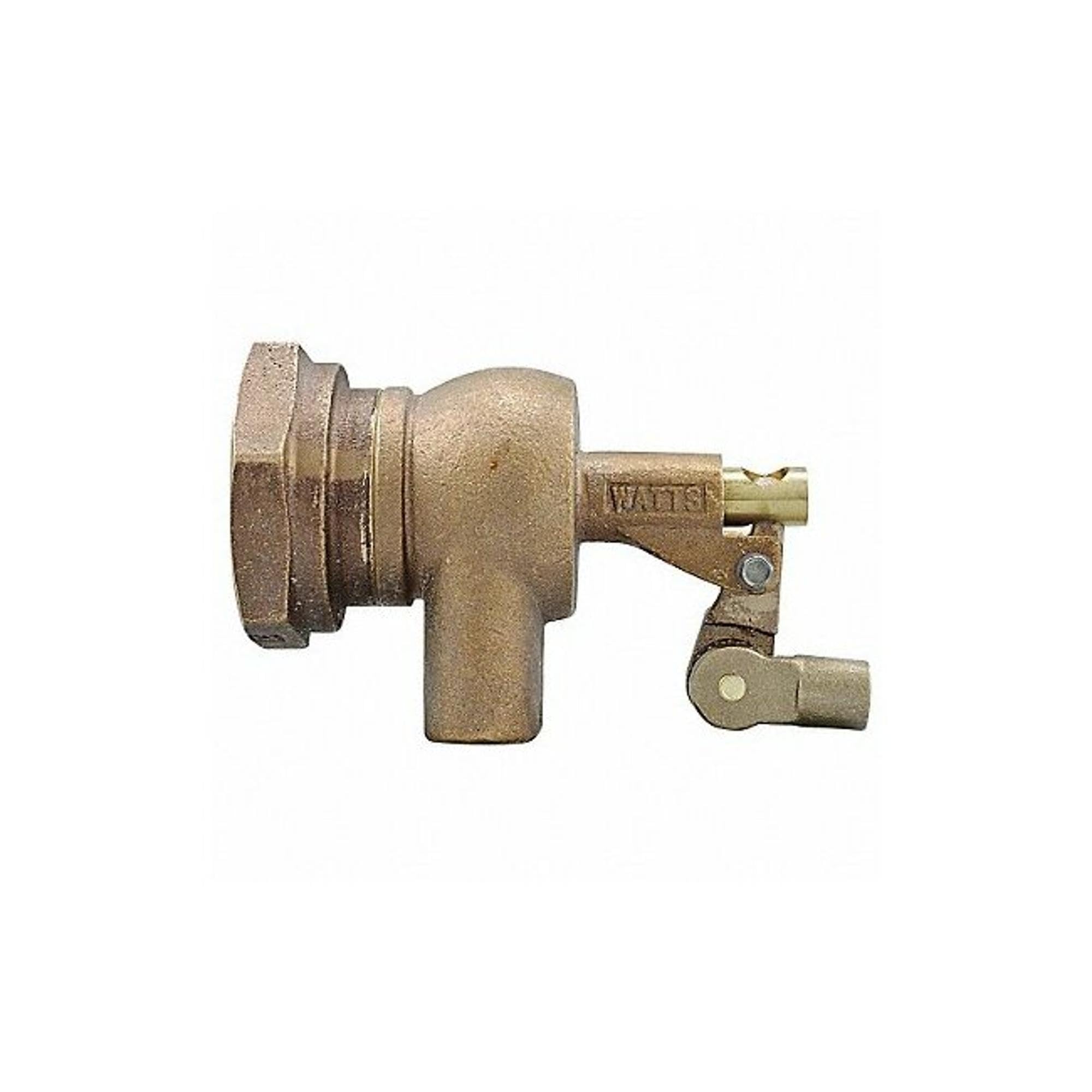 Photo 1 of Watts 2000 Series 2" Bronze Heavy Duty Float Valve, Female NPT Threaded Inlet, Tank Wall Mountable, Machined Flange, Serrated Arms, Replaceable Seals, Max Working Temperature 180° F