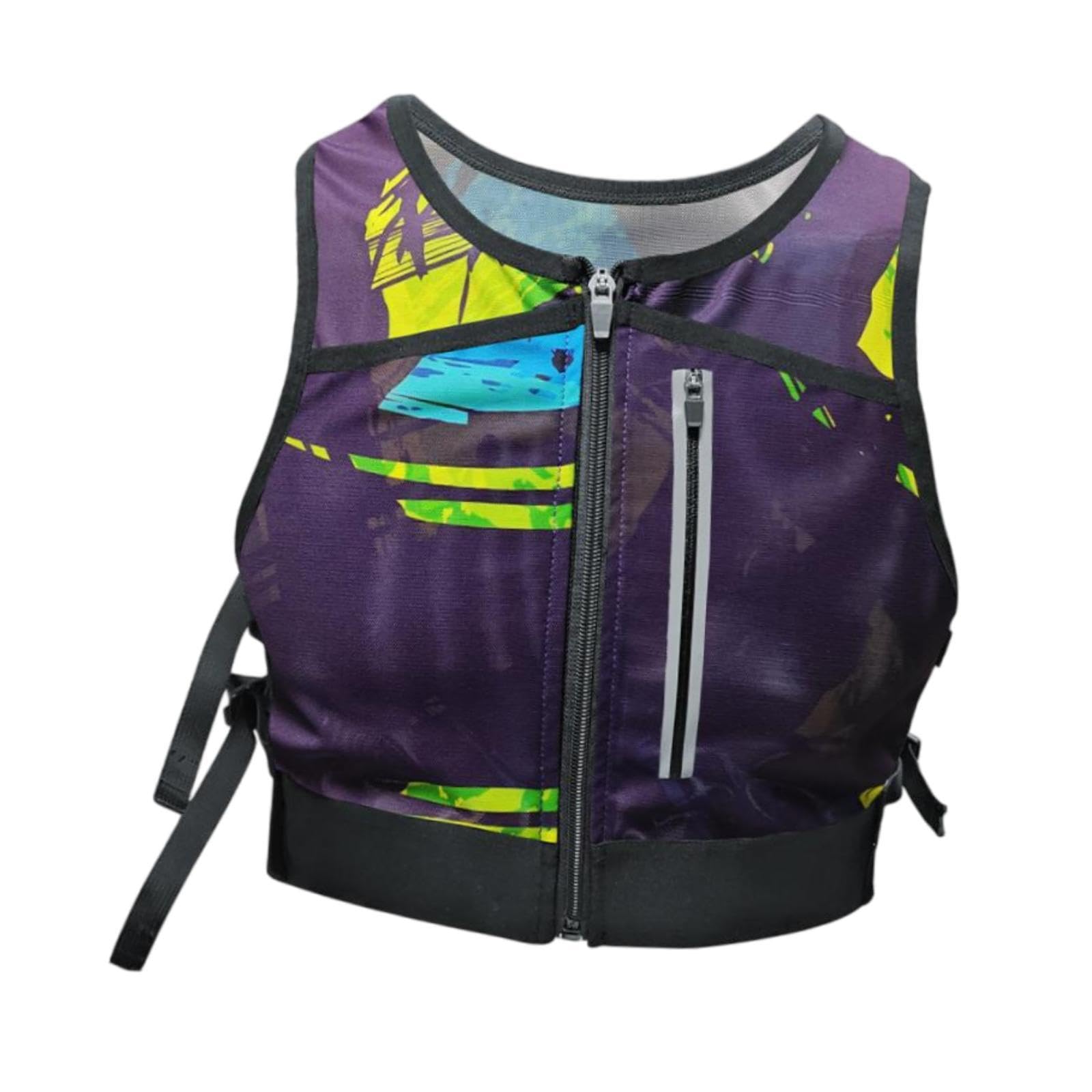 Running Vest Reflective Vest Men Women for Hiking Motorcycling Night Walking Deep Purple | Sporting Goods | Cycling | Cycling Clothing | Vests-image-38